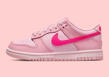 Dunk Low GS Triple Pink