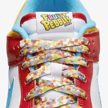 LeBron James Dunk Low Fruity Pebbles