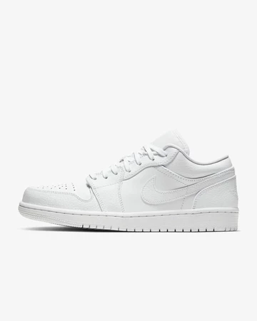 Jordan 1 Low Triple White