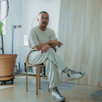 A COLD WALL Converse Chuck Taylor All Star High Silver Birch