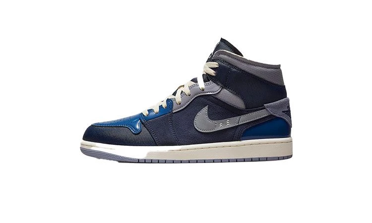 Jordan 1 Mid Craft Obsidian