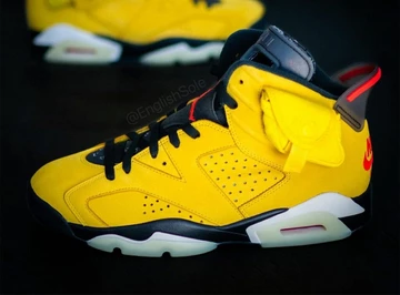 Travis Scott Cactus Jack Jordan 6 Yellow