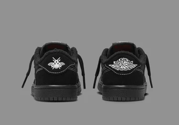 Travis Scott Jordan 1 Low Black Phantom Pre School