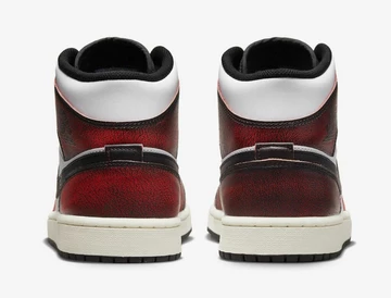 Jordan 1 Mid Wear Away Chicago