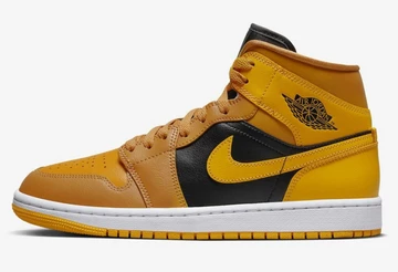Jordan 1 Mid Chutney Black Taxi