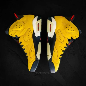 Travis Scott Cactus Jack Jordan 6 Yellow