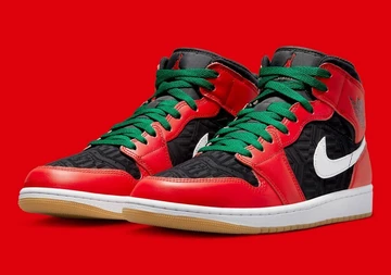 Jordan 1 Mid Christmas