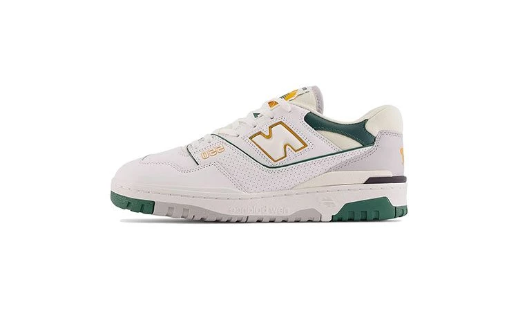 New Balance 550 White Nightwatch Green