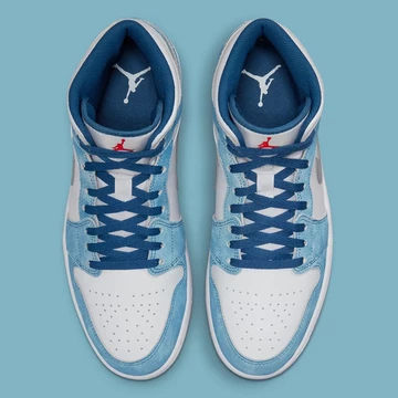 Jordan 1 Mid French Blue