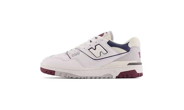 New Balance 550 White Burgundy