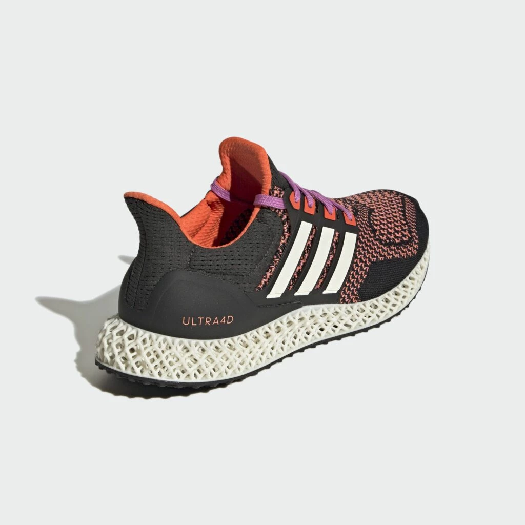 ?NIB? ADIDAS Ultra 4D Black Pulse Lilac Shop Black Mens adidas Ultra 4D Lace Up Sneakers – Shoebacca main image 3
