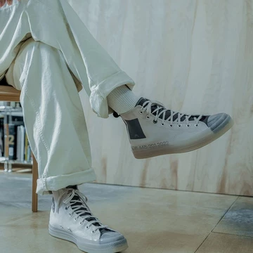 A COLD WALL Converse Chuck Taylor All Star High Silver Birch