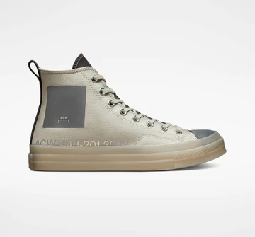 A COLD WALL Converse Chuck Taylor All Star High Silver Birch