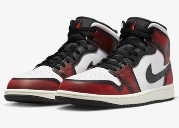 Jordan 1 Mid Wear Away Chicago