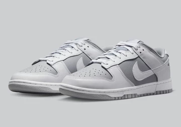 Dunk Low Grey White