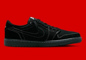 Travis Scott Jordan 1 Low Black Phantom
