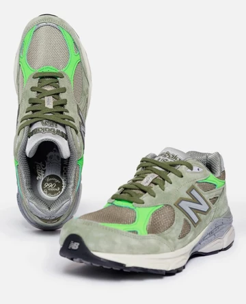 Patta New Balance 990v3 Olive