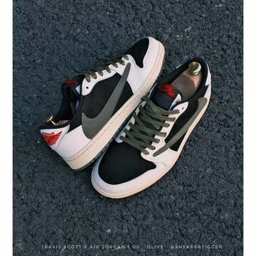 Travis Scott Air Jordan 1 Olive