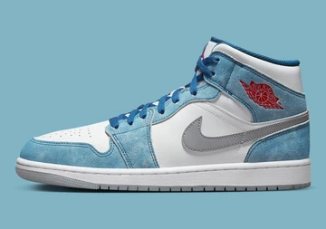 Jordan 1 Mid French Blue