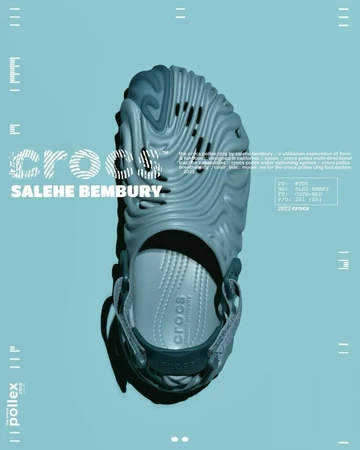 Salehe Bembury Crocs Pollex Clog Tide