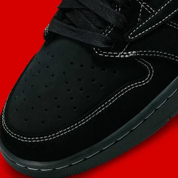 Travis Scott Jordan 1 Low Black Phantom