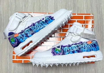 Off-White Nike Air Force 1 Mid Graffiti - erste Bilder