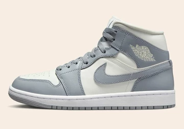 Jordan 1 Mid Grey Sail