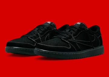 Travis Scott Jordan 1 Low Black Phantom