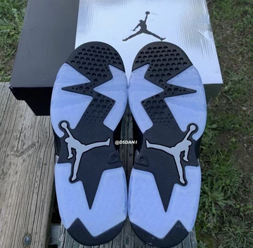 Nike Air Jordan 6 Black Chrome Metallic Silver