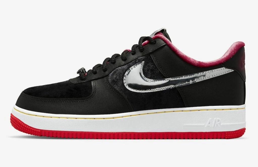 Black red and white air forces on sale