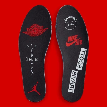 Travis Scott Jordan 1 Low Black Phantom