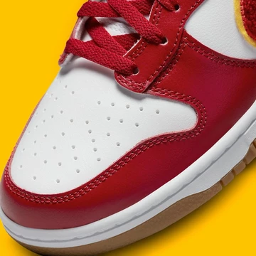 Dunk High Chenille Swoosh Gym Red