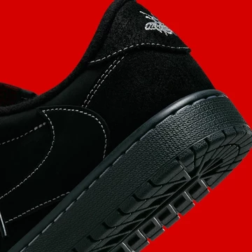 Travis Scott Jordan 1 Low Black Phantom