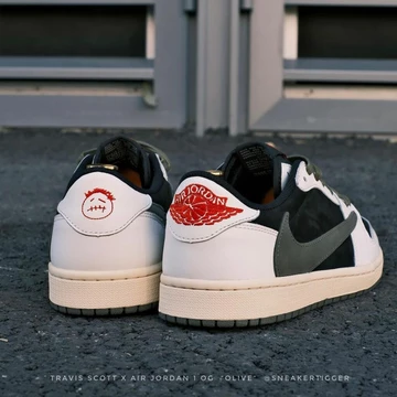 Travis Scott Air Jordan 1 Olive