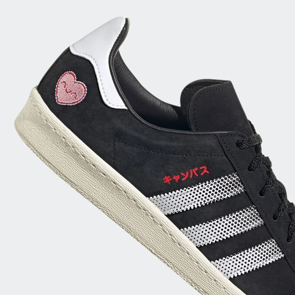 RECOUTURE × adidas CAMPUS 80sCORE BLACK RECOUTURE x adidas Originals Campus 80s Collab | Hypebeast