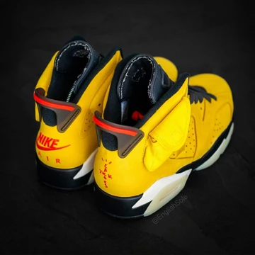 Travis Scott Cactus Jack Jordan 6 Yellow