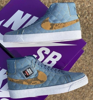 Supreme Nike SB Blazer Denim