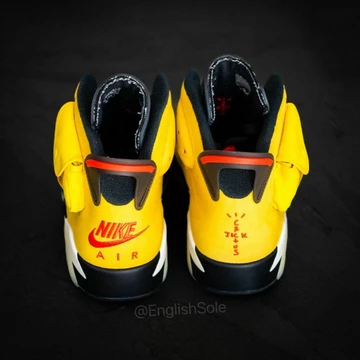 Travis Scott Cactus Jack Jordan 6 Yellow - Ferse