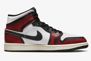 Jordan 1 Mid Wear Away Chicago