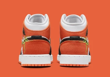 Jordan 1 Mid Starfish Lavender Mist