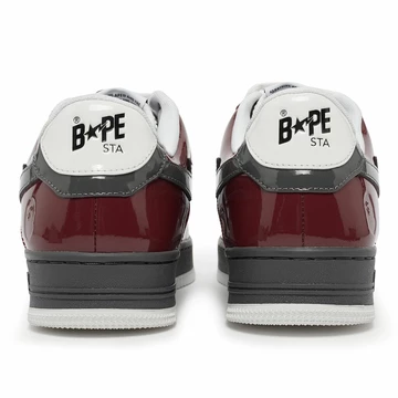 Bape Sta Low Grey Red