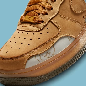 Air Force 1 Wheat Mocha Twist - Toebox