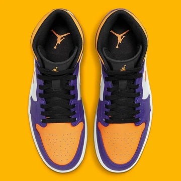 Jordan 1 Mid Lakers