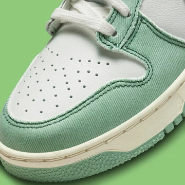 Dunk High Green Denim