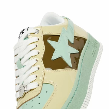 Bape Sta Low Black Yellow Mint