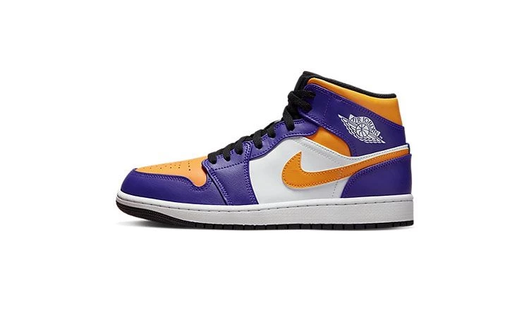 Jordan 1 Mid Lakers DQ8426 517 Dead Stock