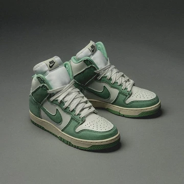 Dunk High Green Denim