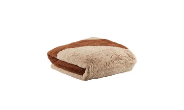 Nike Faux Fur Blanket Pecan