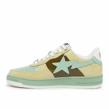 Bape Sta Low Black Yellow Mint