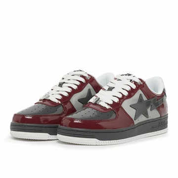Bape Sta Low Grey Red